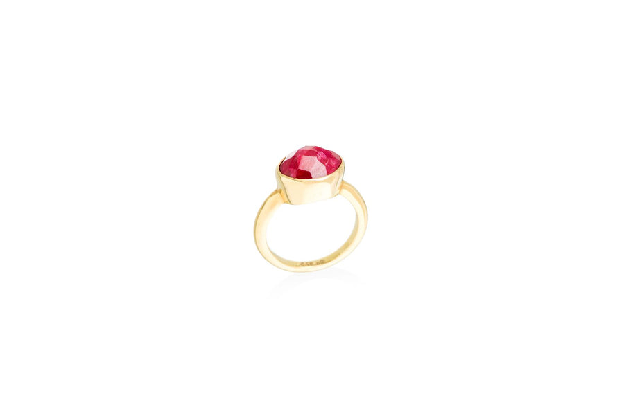 Ruby Princess Pinky Ring Ring F Rosie Odette Jewellery