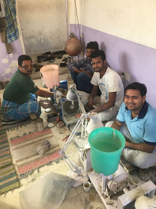 Jaipur Factory Lapidary Cutters