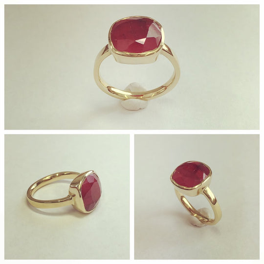 Gold Ruby Ring