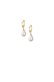 Silver & Gold Vermeil Freshwater Pearl Drop Earrings Earring Rosie Odette Jewellery